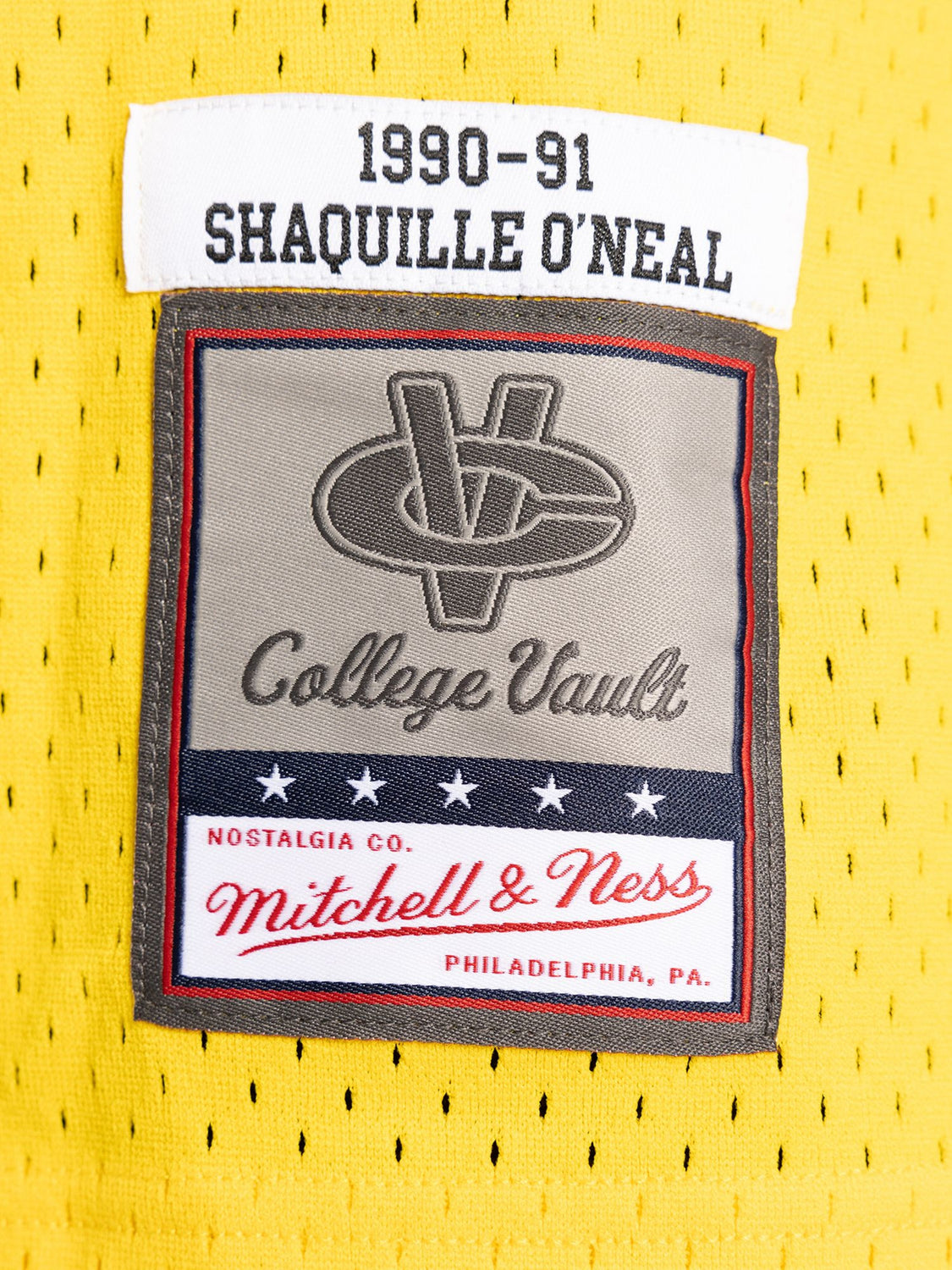 Mitchell & Ness Authentic Shaquille O'Neal Louisiana State University 1990-91 Jersey