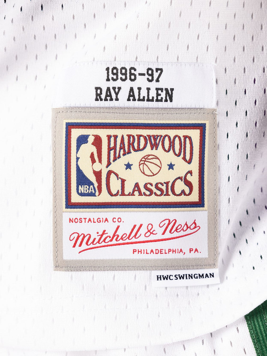 Ray Allen 96-97 Hardwood Classic Swingman NBA Jersey