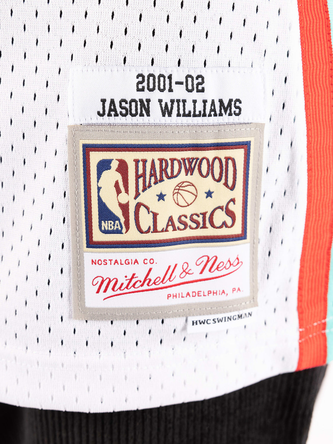 Mitchell & Ness NBA Swingman Memphis Grizzlies 2001-02 Jason Williams Men's Jersey XL