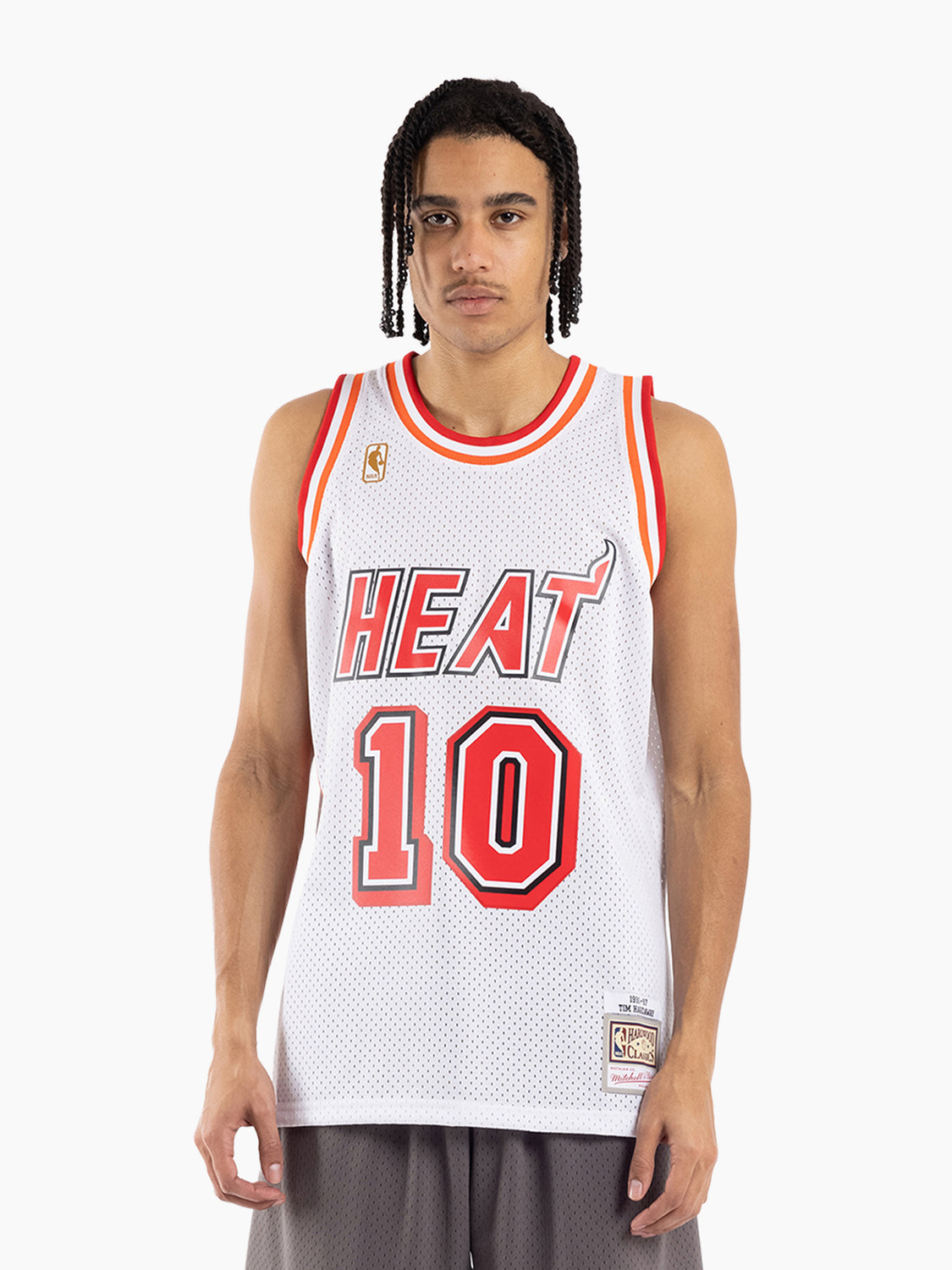 Tim Hardaway Mitchell and Ness Miami HEAT Authentic Jersey