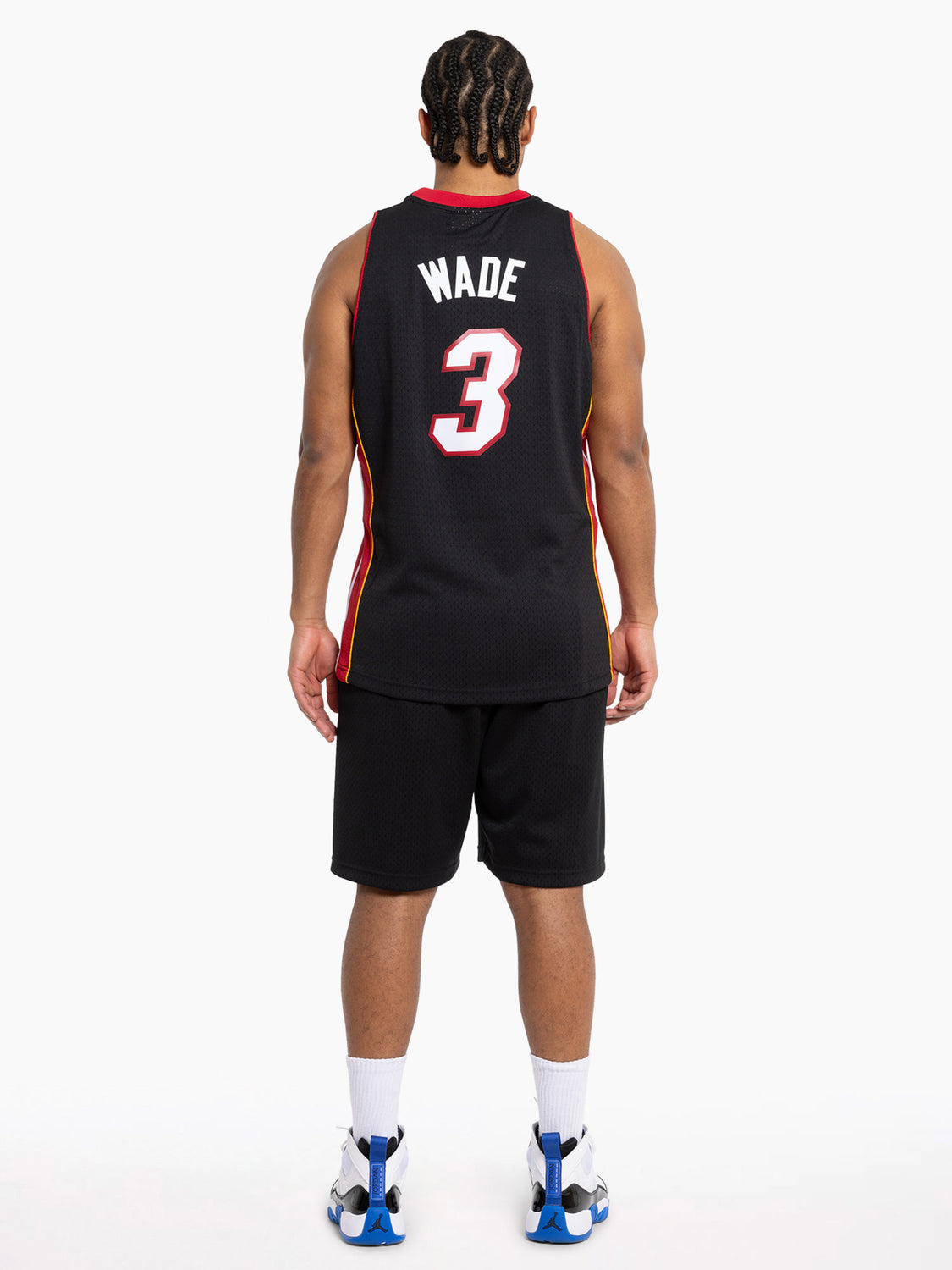 Mitchell&Ness NBA Black Jersey Heat 2012 Dwyane Wade T-shirt Black