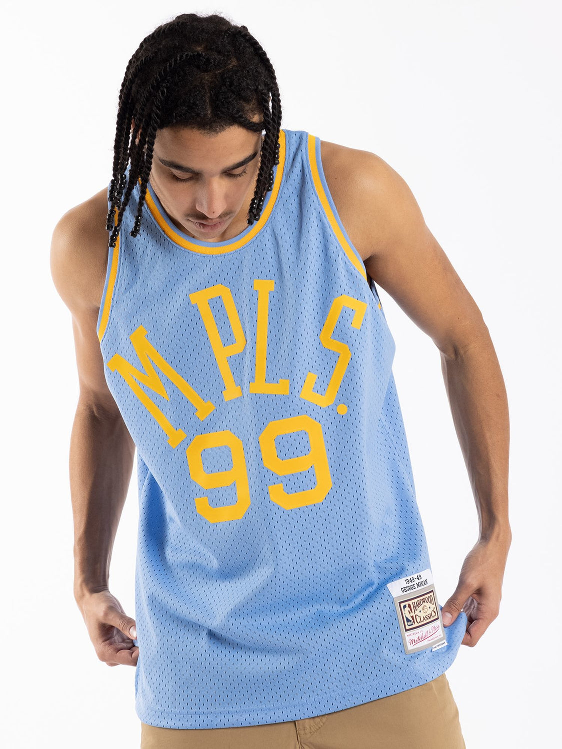 Mitchell & Ness Swingman George Mikan Minneapolis Lakers 1948-49 Jersey