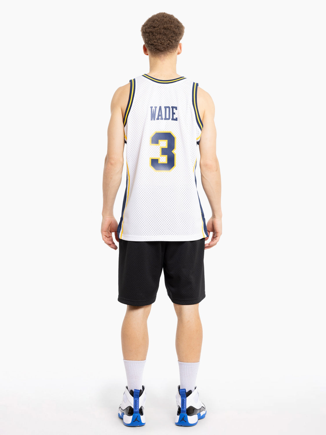 Official Moda3 Mitchell And Ness Marquette Dwyane Wade '02-03 Swingman  Jersey Tank New Shirt - Teebreat