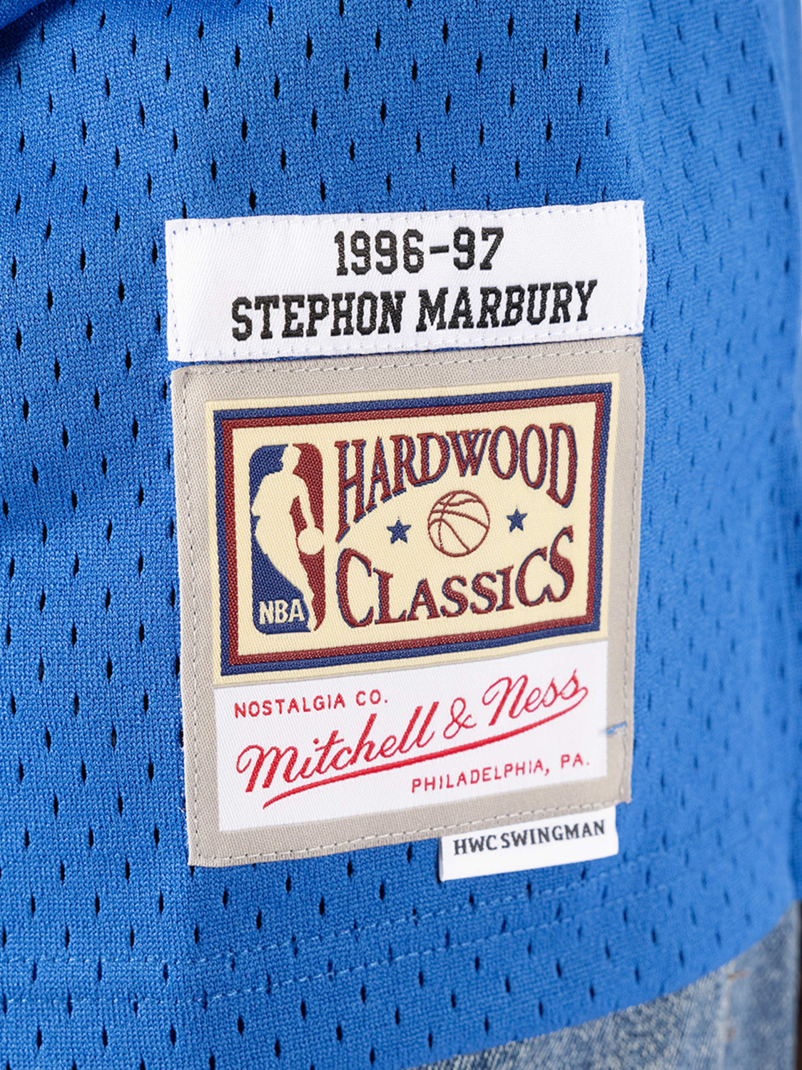 Mitchell & Ness NBA Swingman Jersey MINNESOTA TIMBERWOLVES 1996-97 Stephon  Marbury #3 Blue