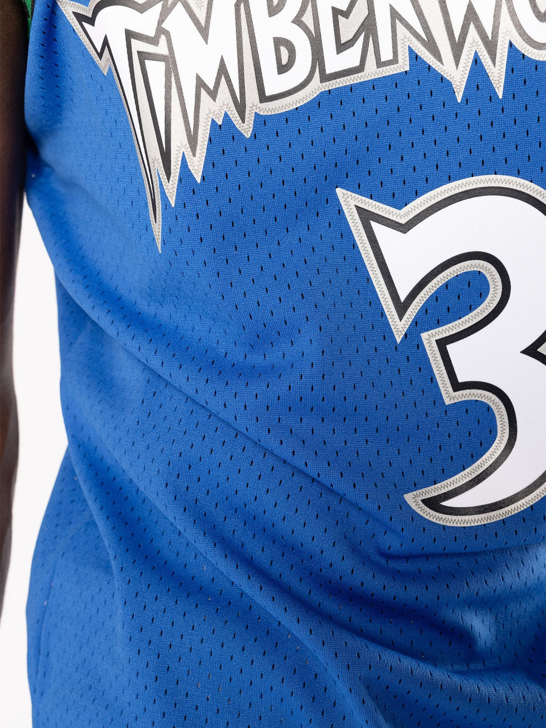 Men's Minnesota Timberwolves Stephon Marbury Mitchell & Ness Blue Hardwood Classics Swingman Jersey