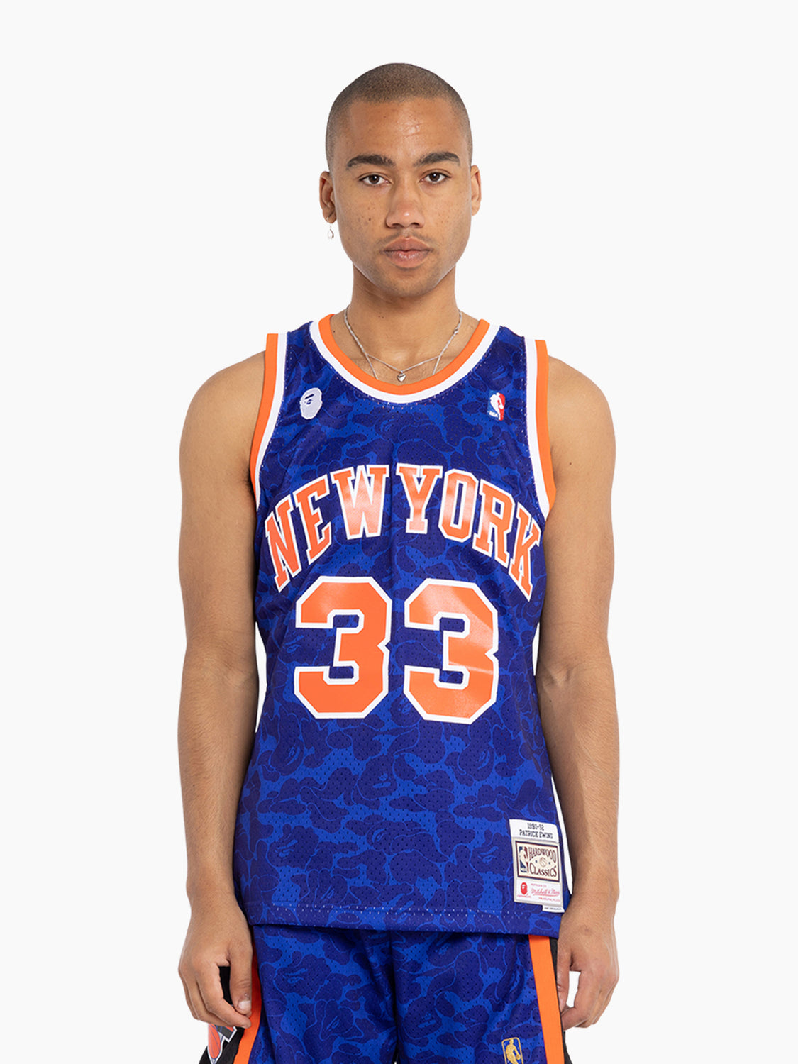 Bape x Mitchell & Ness New York Knicks NBA Jersey | Mitchell & Ness