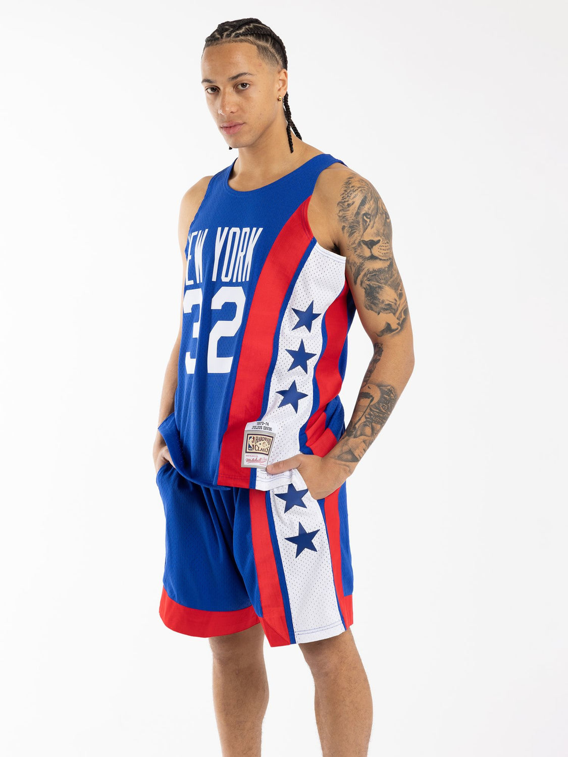 Mitchell & Ness Julius Erving Nets 1973 Home Jersey