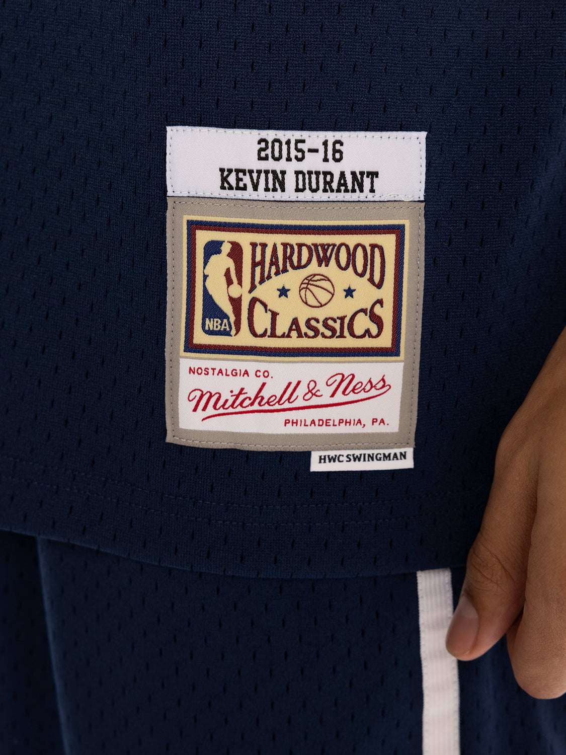 Mitchell & Ness Swingman Kevin Durant Oklahoma City Thunder Alternate 2015-16 Jersey