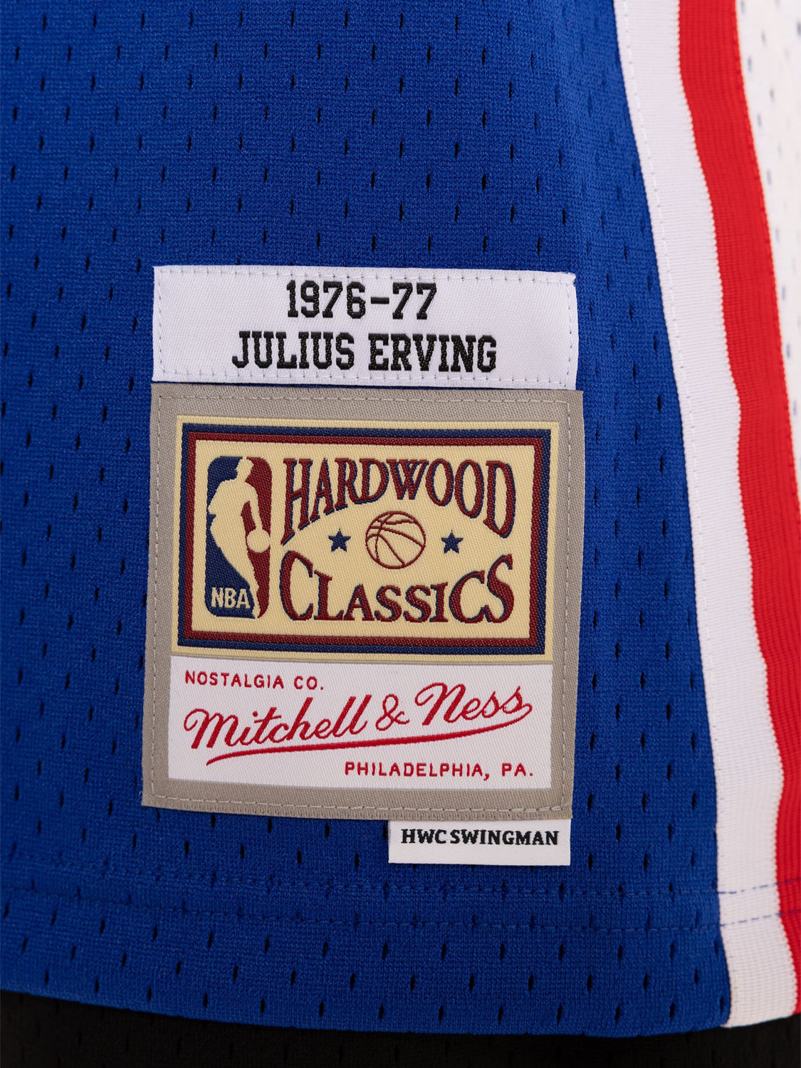 Mitchell & Ness Swingman Jersey Philadelphia 76ers 1976-77 Julius Erving