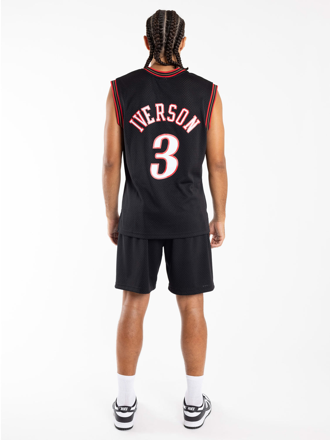 iverson  Nba outfit, Basketball jersey outfit, Nba jersey outfit