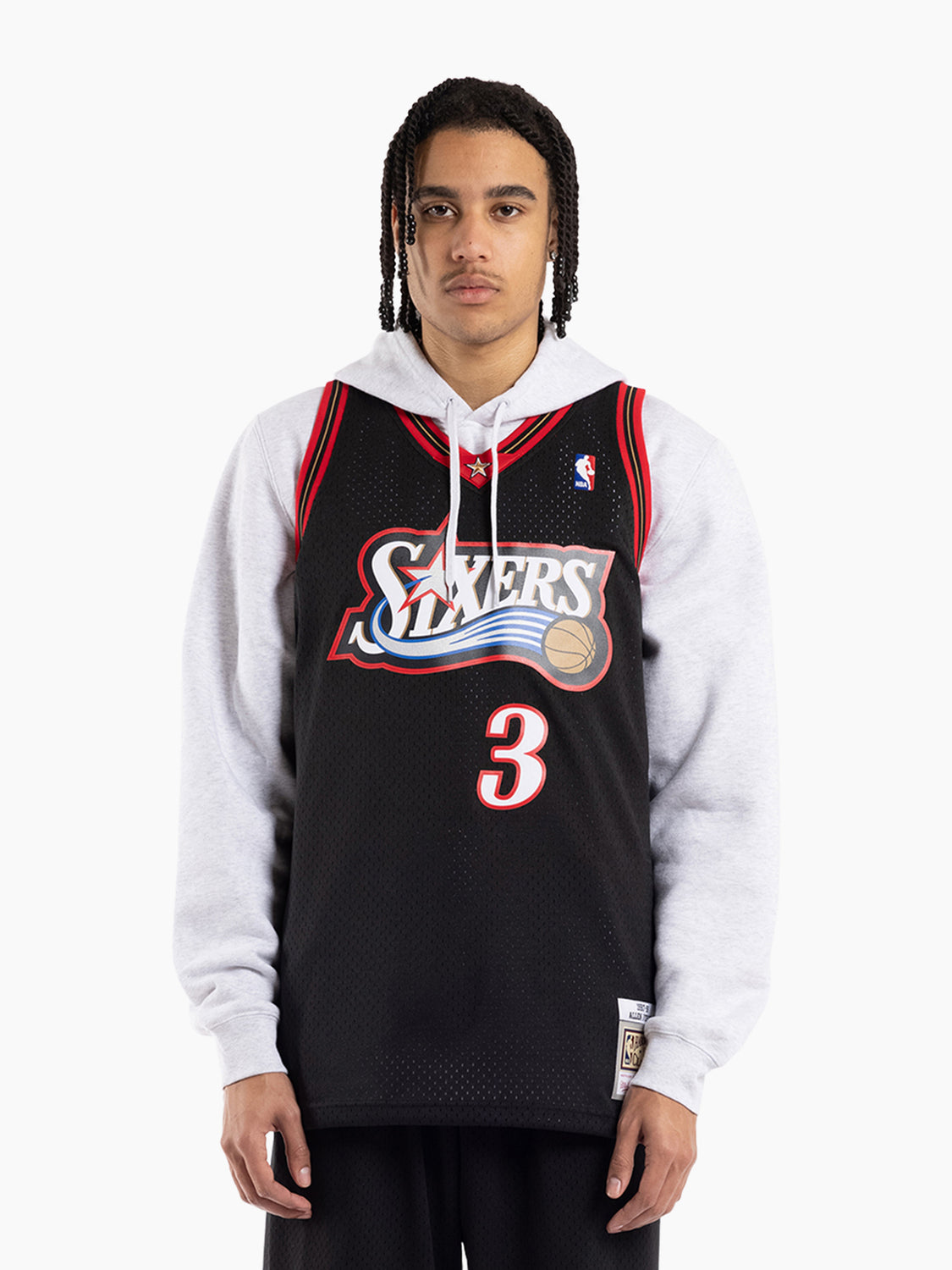 Shop Mitchell & Ness Philadelphia 76ers Allen Iverson Swingman