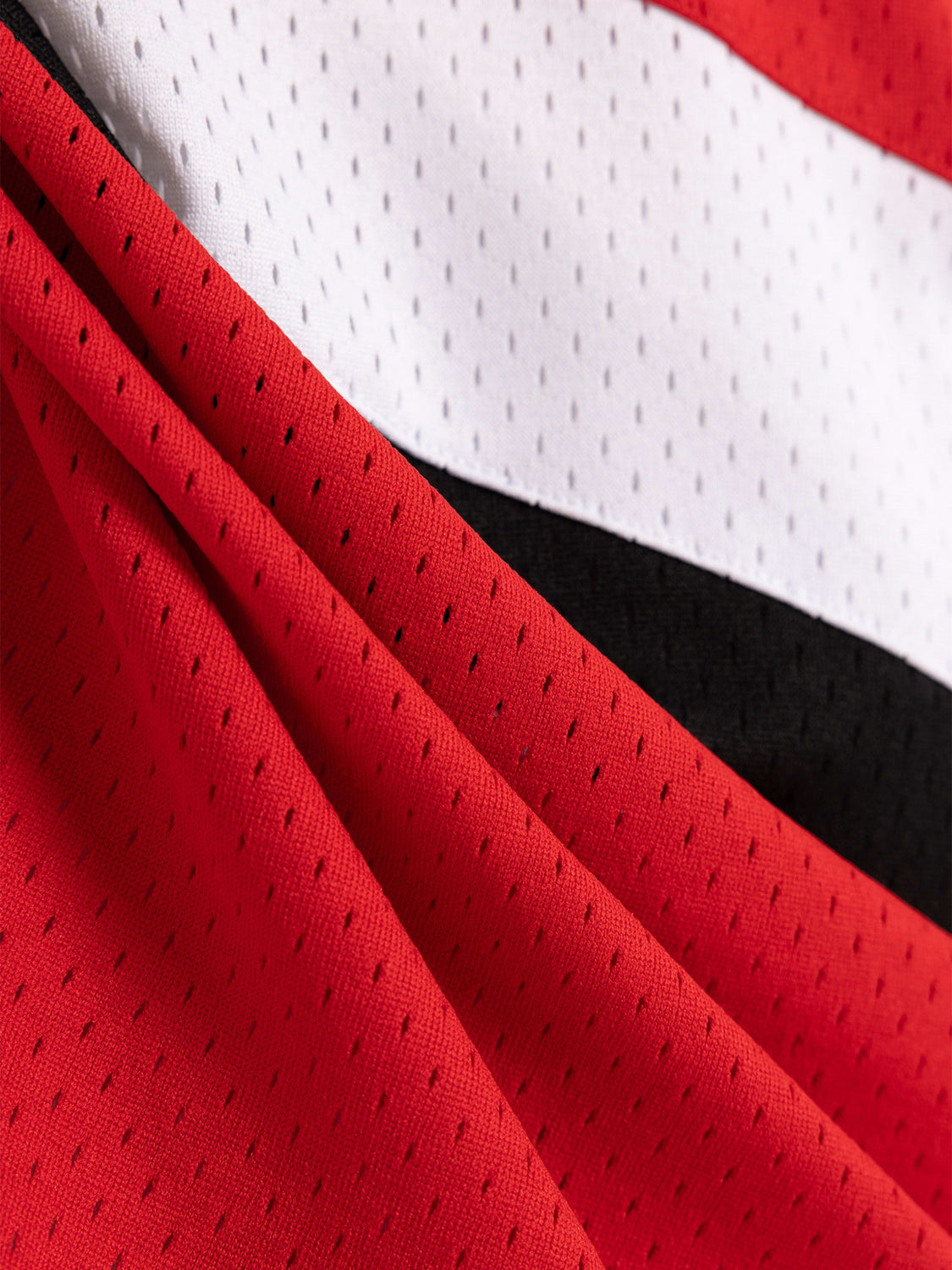 Portland Trail Blazers Clyde Drexler 1983 Hardwood Classics Road Swingman  Jersey By Mitchell & Ness - Scarlett - Mens