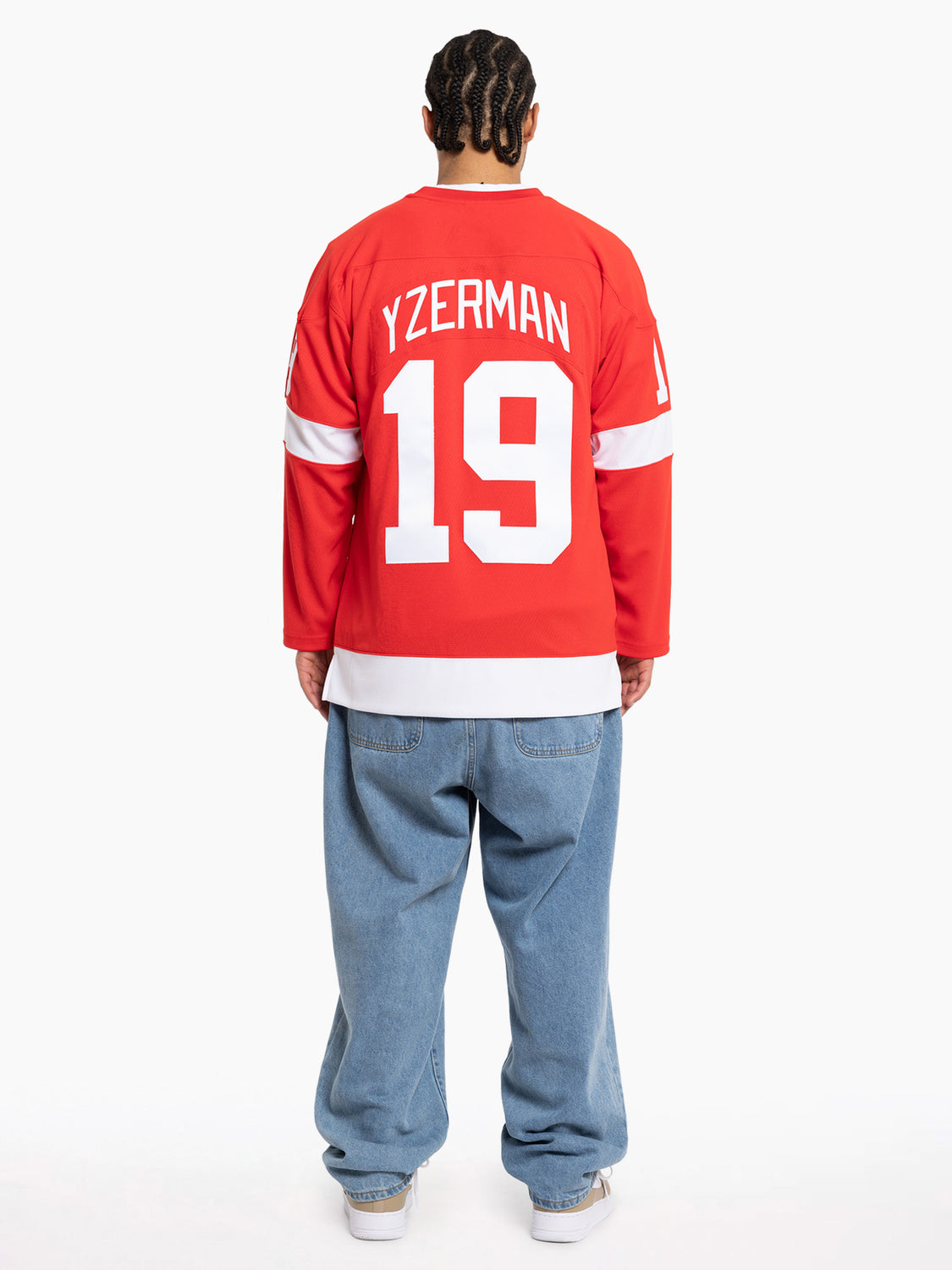 Mitchell & Ness NHL Detroit Red Wings Steve Yzerman 1996-97 Jersey Re –  FCS Sneakers