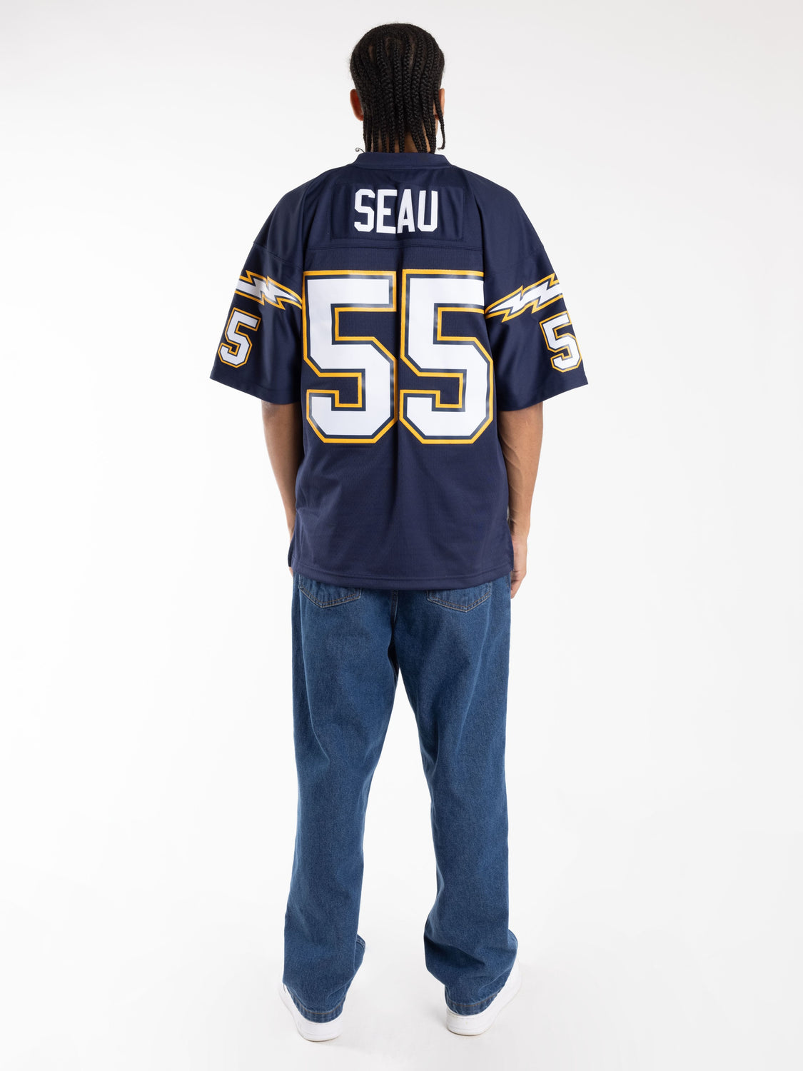 Junior Seau Signed Authentic Game Model San Diego Chargers Jersey