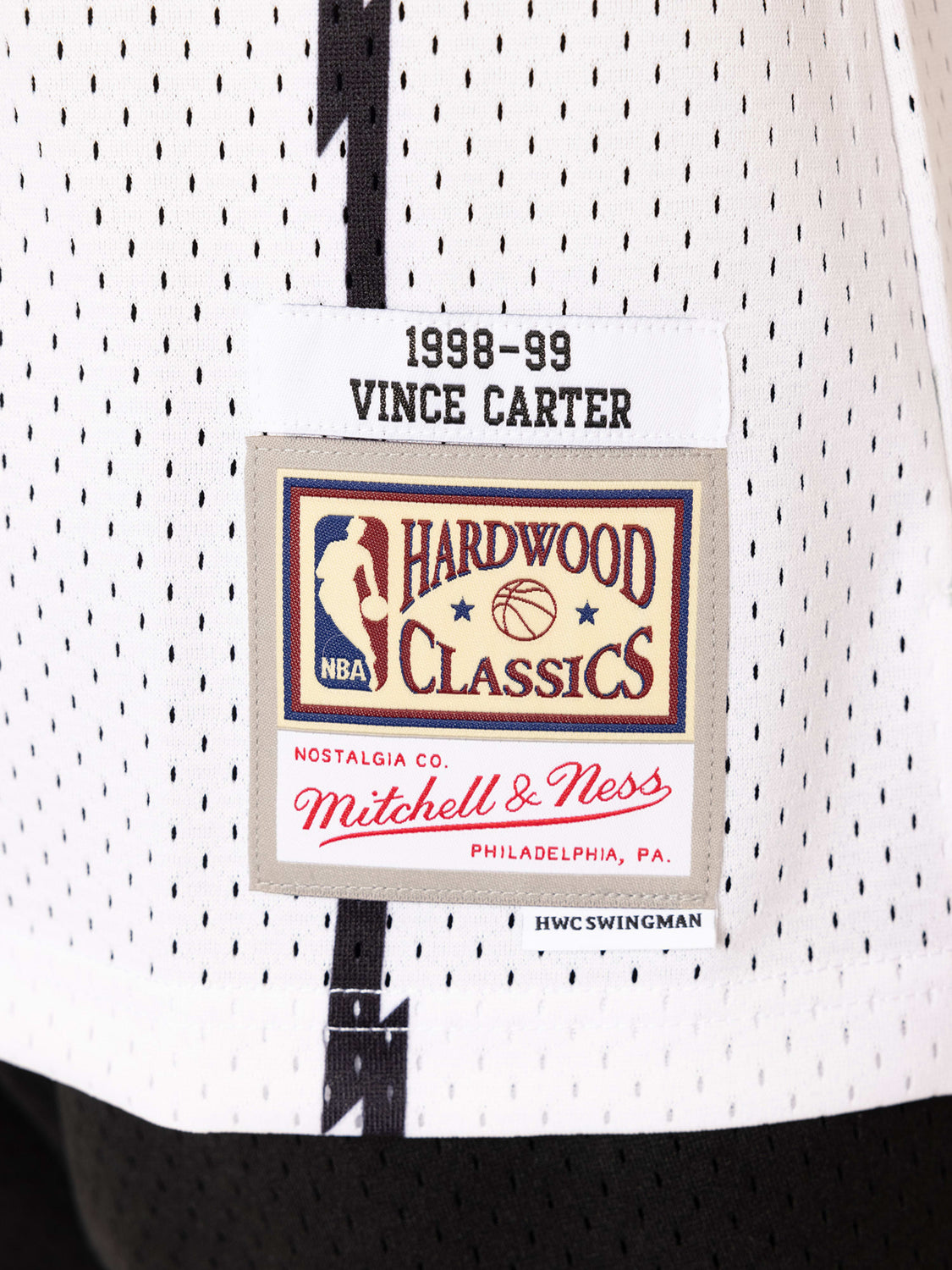 Toronto Raptors Vince Carter 1998 Hardwood Classics Home Swingman Jersey By  Mitchell & Ness - White - Mens