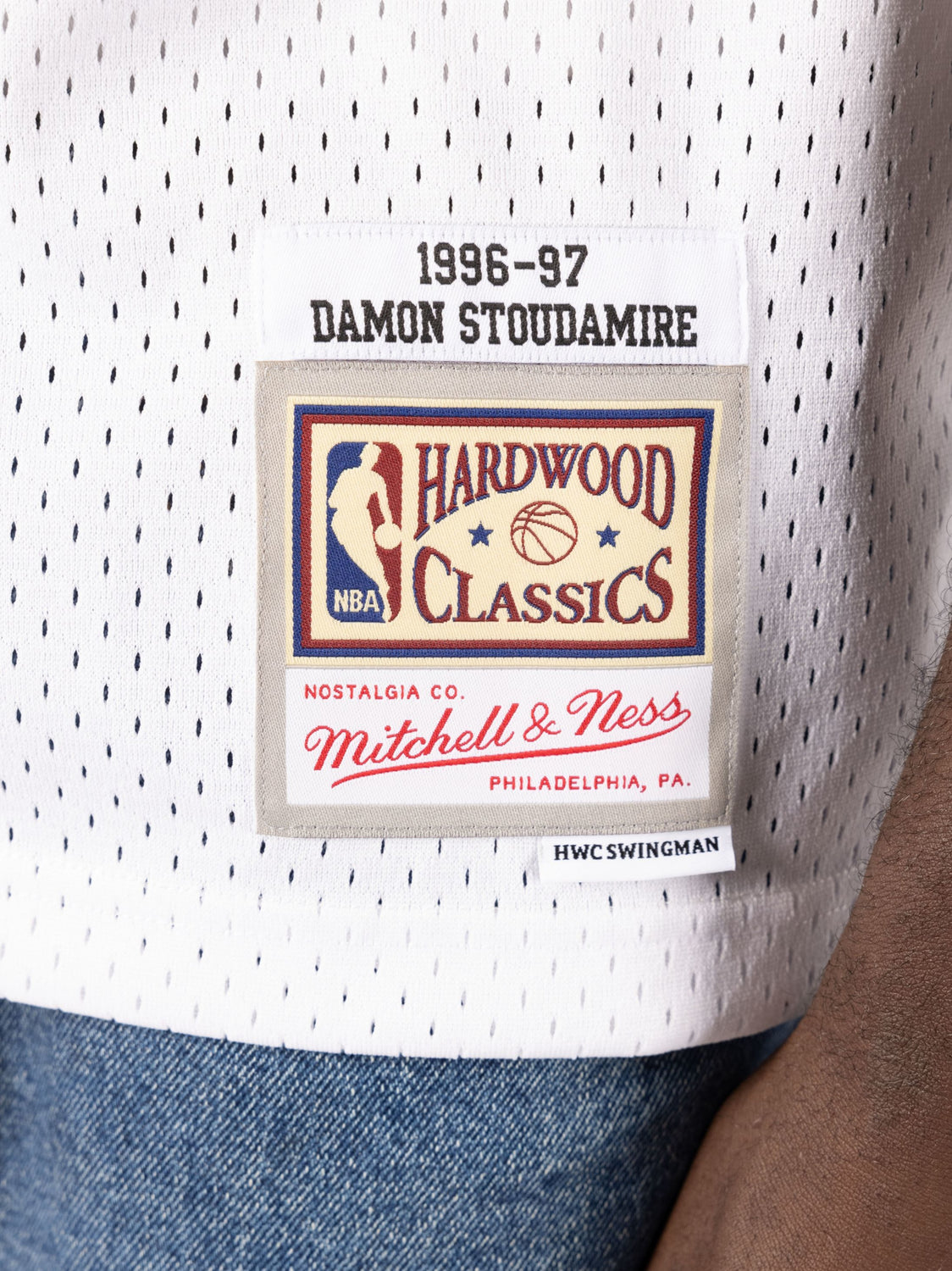 Damon Stoudamire Toronto Raptors Mitchell & Ness 1996-97 Hardwood Classics  Swingman Jersey - White