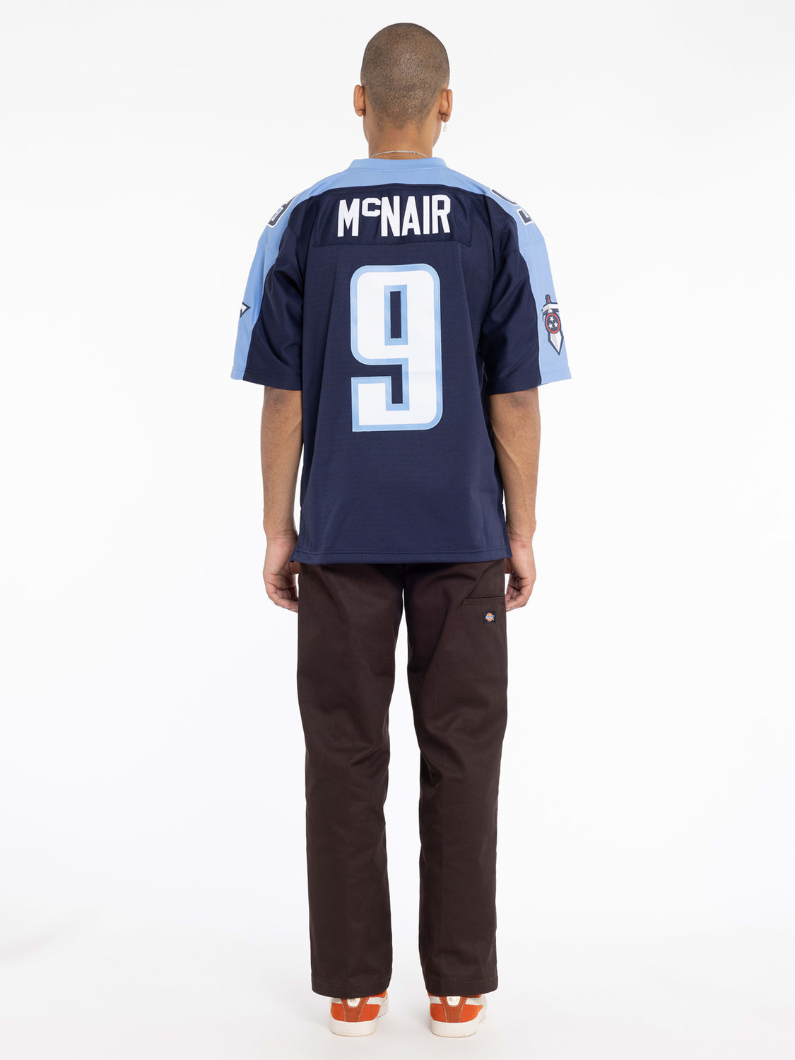 Men's Mitchell & Ness Steve McNair Navy Tennessee Titans 1999 Authentic  Retired Player Jersey