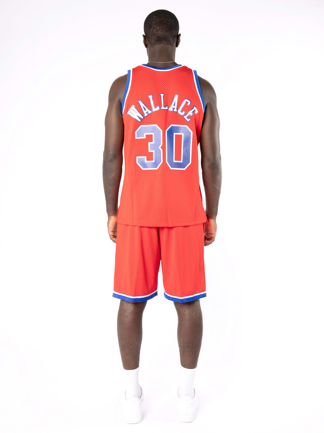 Shop Mitchell & Ness Washington Bullets Ben Wallace 96 NBA Swingman Jersey  SMJYCP19068-WBURYRD96BWA blue