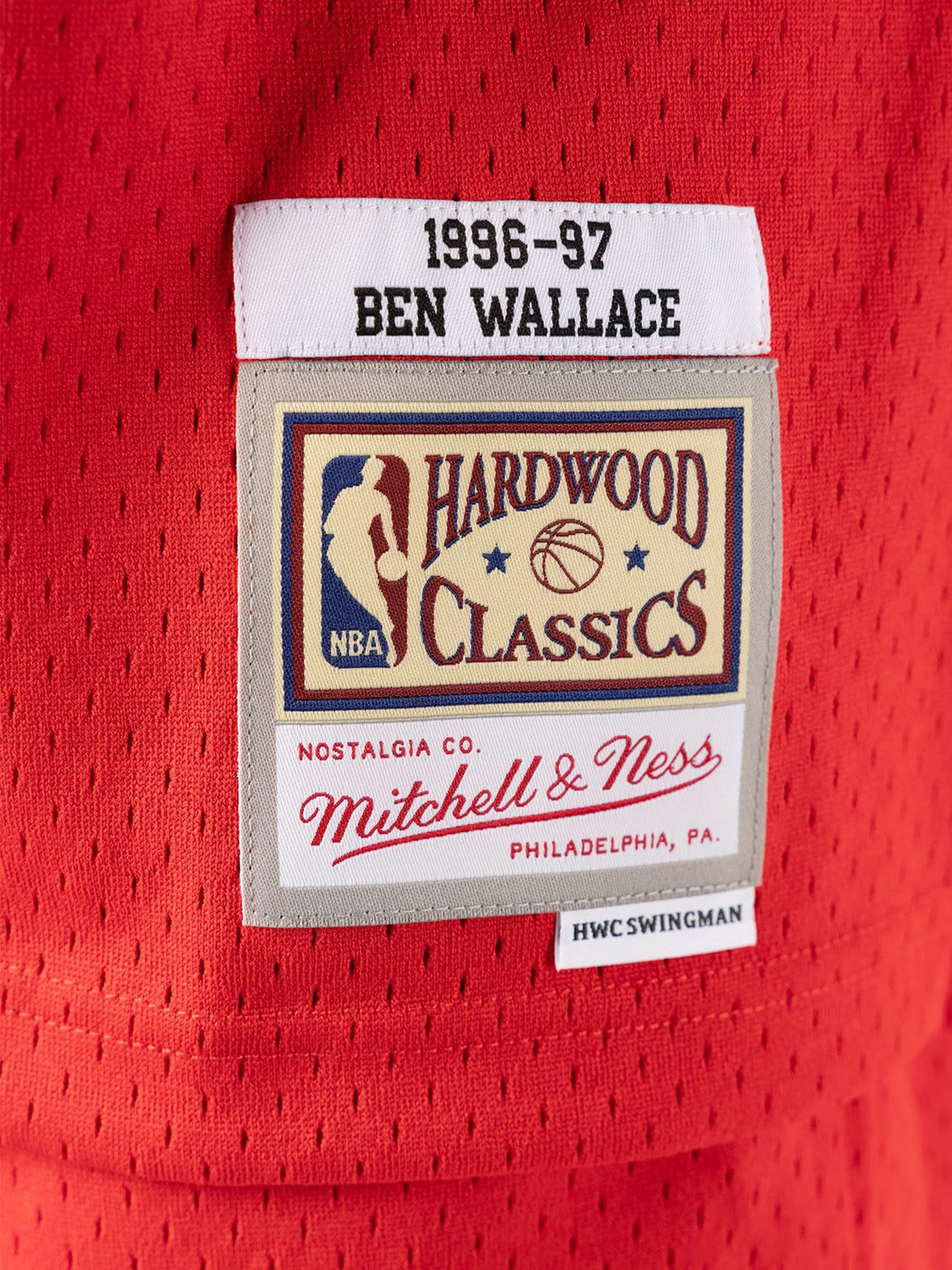 Ben Wallace Washington Bullets NBA Swingman Jersey - Mitchell & Ness – The  Vault