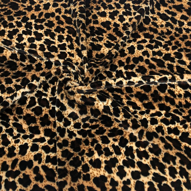 Leopard Printed Velvet – Elotex Fabric