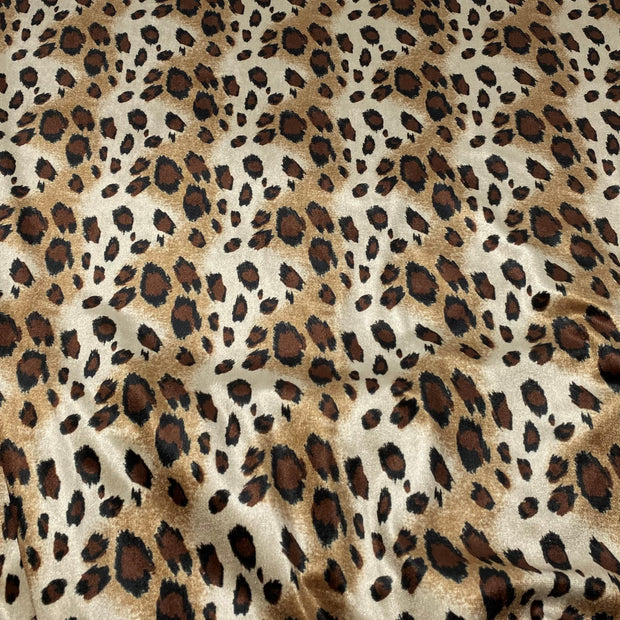 African Cheetah Print Stretch Velvet- by Elotex International Fabric ...