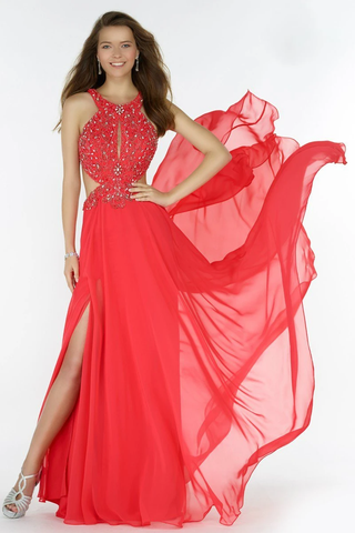 red high low sweet 16 dresses