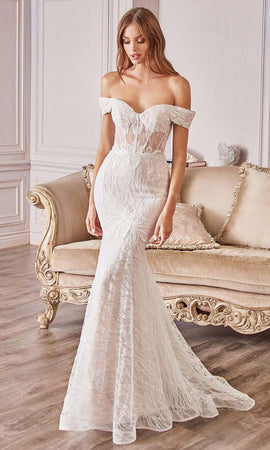 Beautiful Andrea and Leo bridal gown