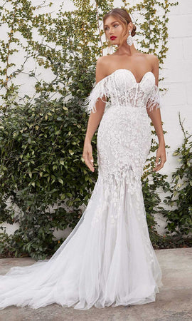Beautiful bridal gown from Andrea and Leo