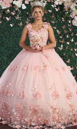 Blush May Queen Gown