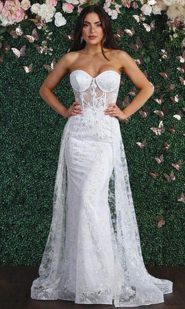 Beautiful Strapless May Queen dress
