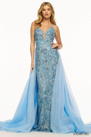 Sherri Hill 56018 - Fully Beaded Sleeveless Evening Gown Special Occasion Dress