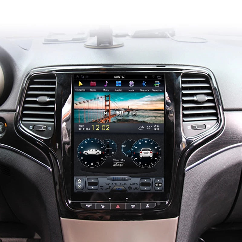 20132018 Jeep Grand Cherokee 10.4 TeslaStyle Android