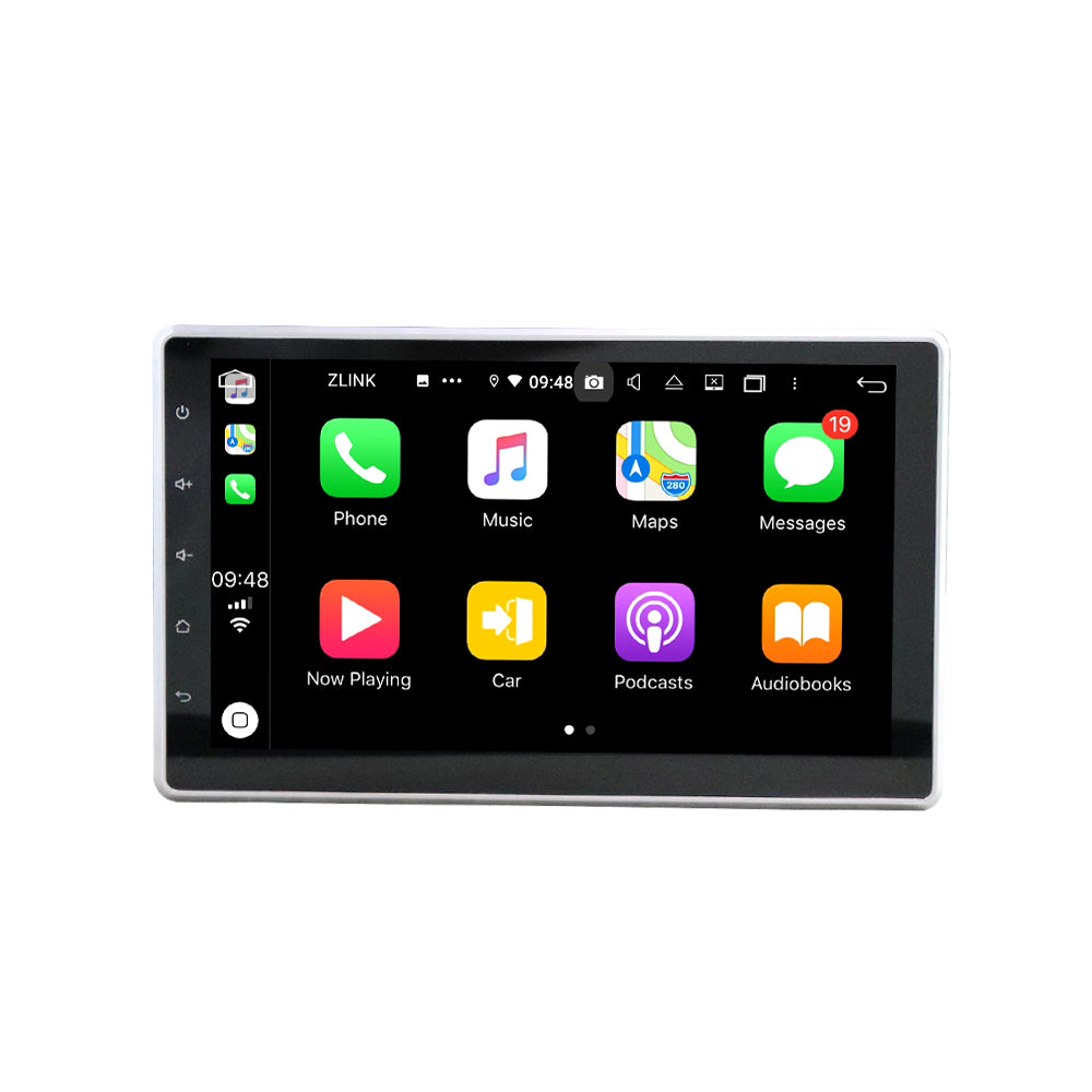 borde estrecho inercia 10.1" Universal 1 DIN Radio Screen with left/right up/down rotation An -  CARSOLL