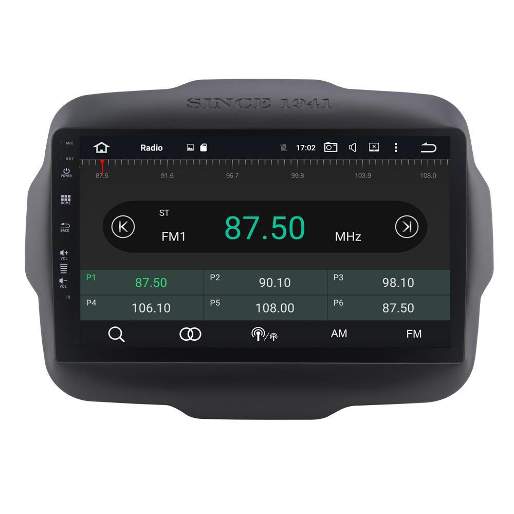For 2014 2018 Jeep Renegade 4GB+32GB Android 9