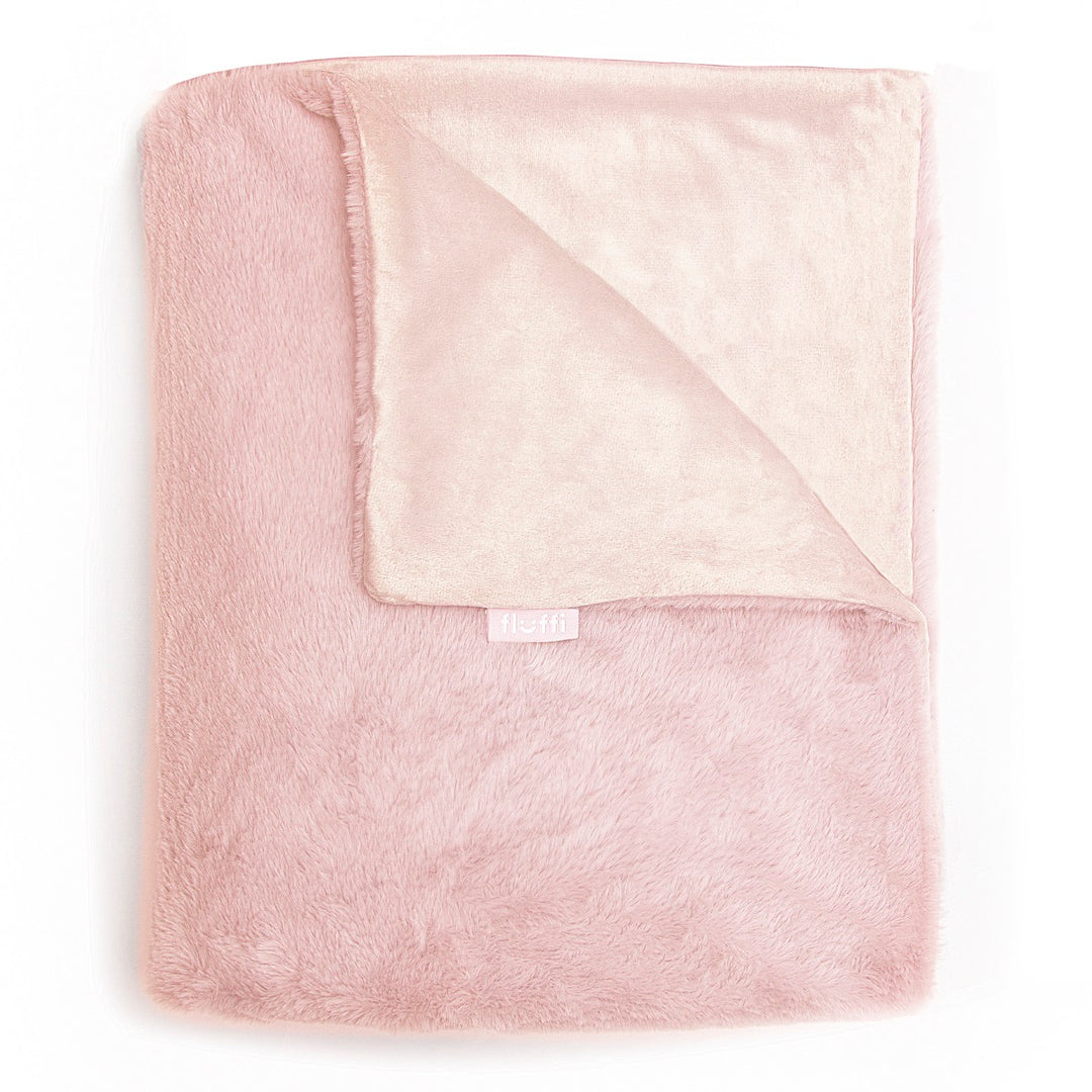 Buy Faux Fur Super Soft Blankets & Throws | Pretty in Pink | Fluffi