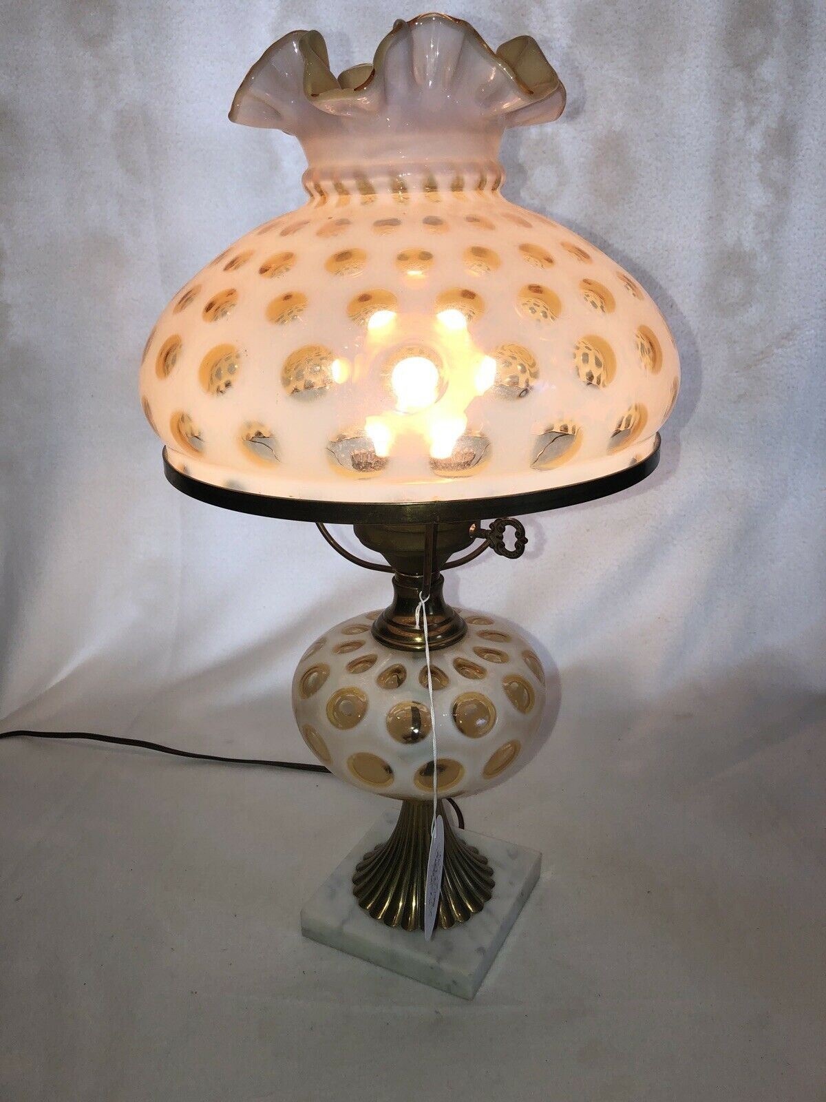 fenton parlor lamp