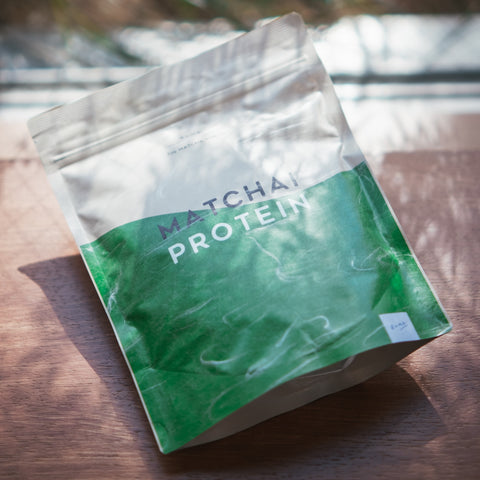 matcha protein package