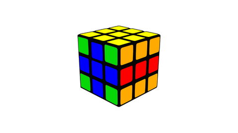 Plus-Minus cube pattern