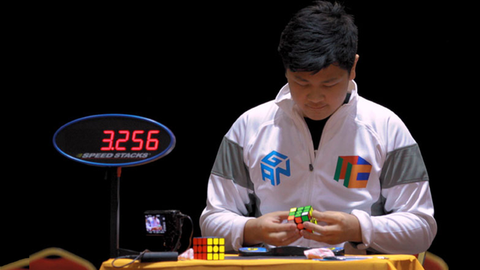 Max Park solving a 3x3 cube