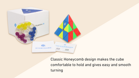 GAN Pyraminx Magnetic classic honeycomb design