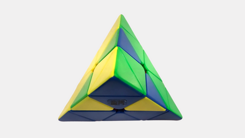 solving second layer of pyraminx clockwise direction