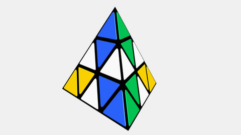 4 Easy Steps To Solve Pyraminx Cube