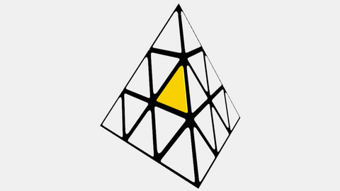 solving the edge of pyraminx cube