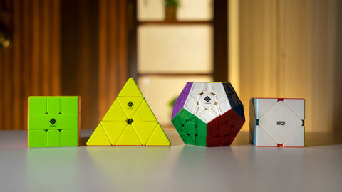 pyramid, skewb and square-1 cube