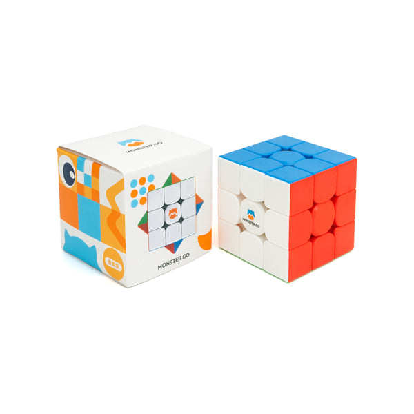 LotFancy GAN 356 M 3x3 Magnetic Speed Cube, 3x3x3 Gans 356M Puzzle Cube,  Lite Version,Stickerless 