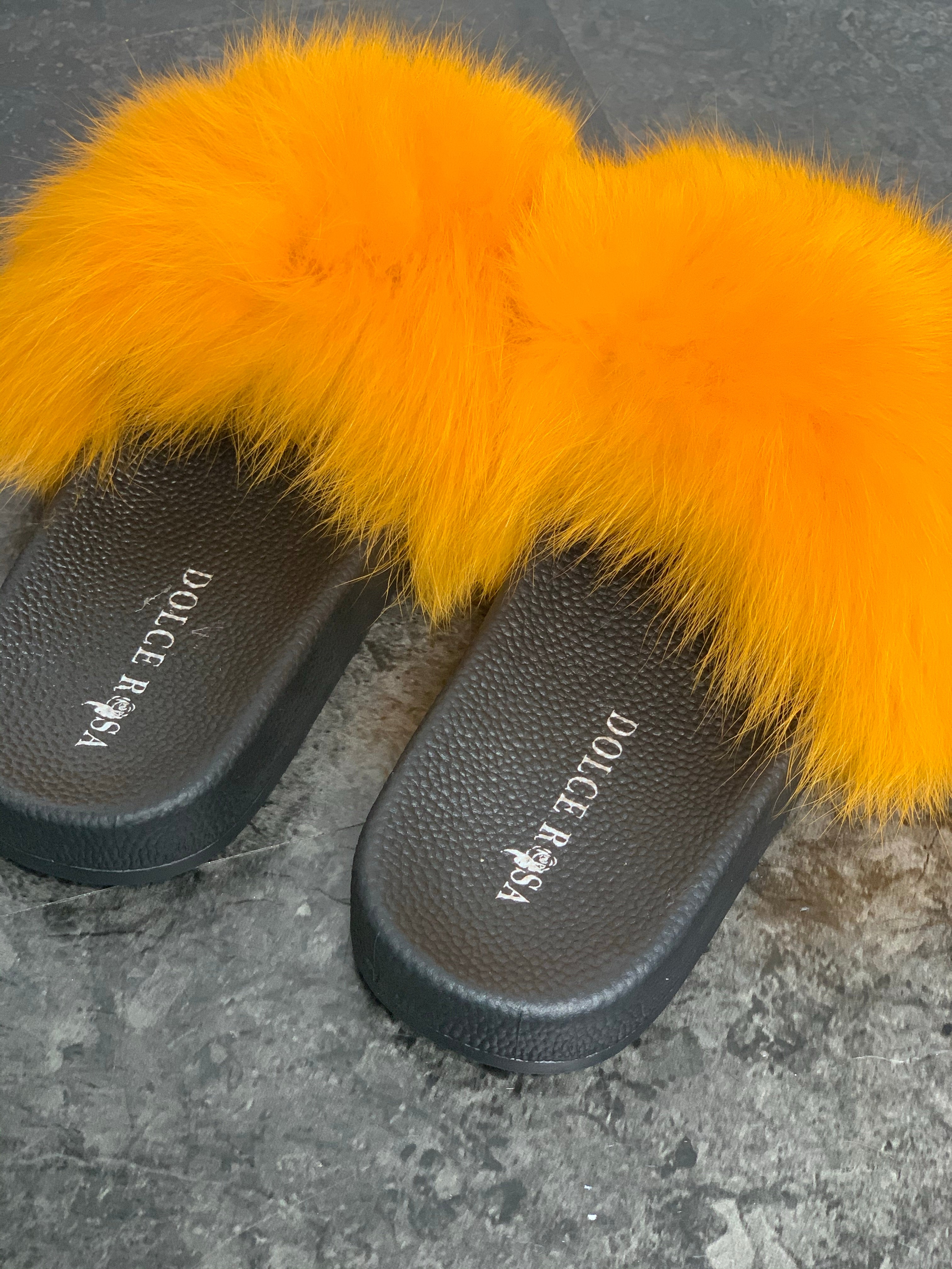 mommy and me fur slides