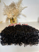 3A Soft Curly- Virgin Indian clip in hair extensions