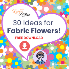 30 Ideas For Fabric Flowers