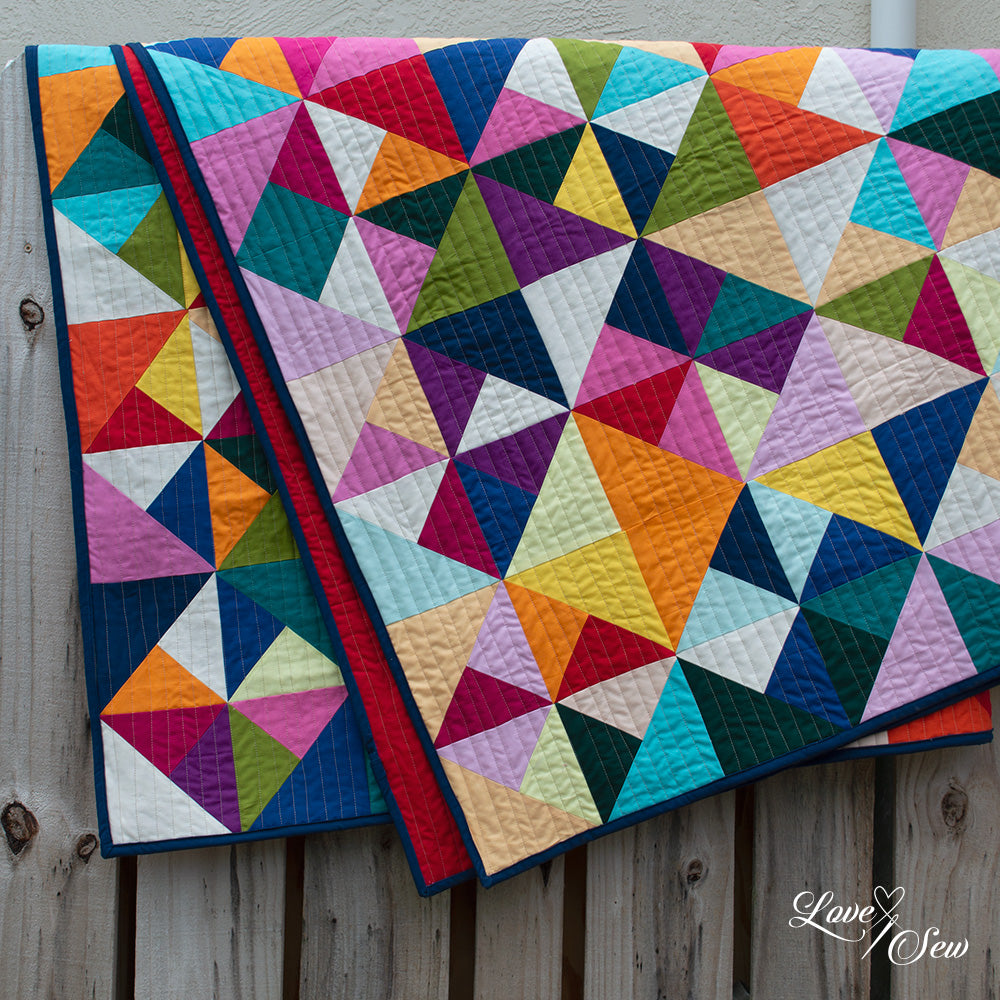 cleo quilt kit by Love Sew