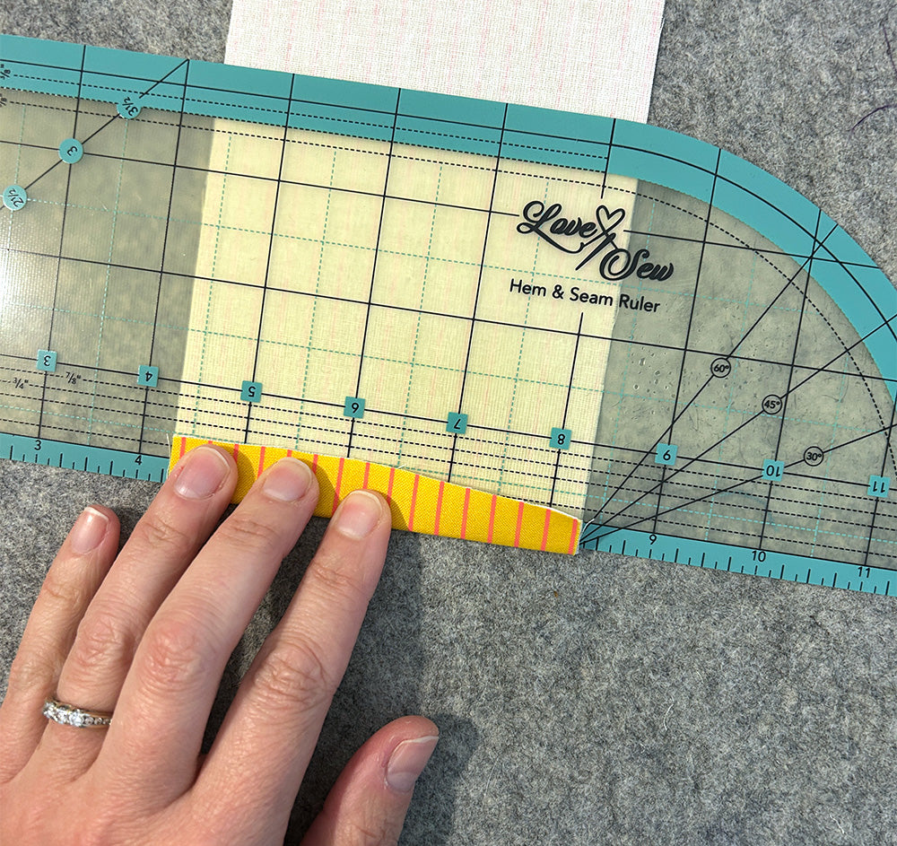 How to make a pressing guide / ironing ruler / hot ruler 